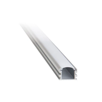 Alu Profil LED szalaghoz CC026 PVC borítással KX374 (2méter/db)