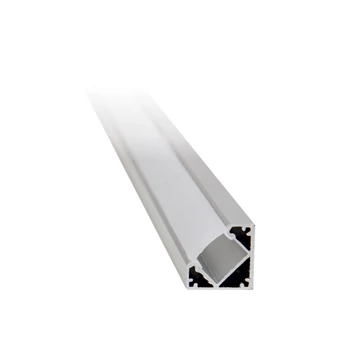 Alu Profil LED szalaghoz CC037 PVC borítással (2méter/db)