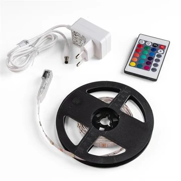 LED szalag, 3m, 90 LED, 7,2W, 990lm, RGB, AVIDE