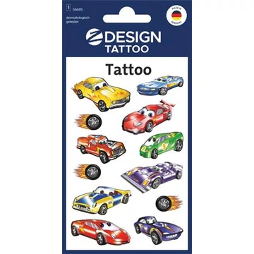 Matrica tetoválás 1ív/csomag Avery autók