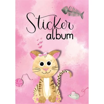 Matricagyűjtő album, A5, AVERY ZWECKFORM, cica
