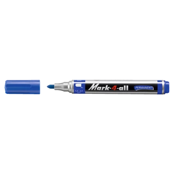 Alkoholos marker, 1,5-2,5 mm, kúpos, STABILO "Mark-4-all", kék
