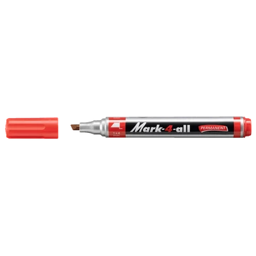 Permanent marker 1-4mm, vágott S Stabilo Mark-4-all 653/40 piros