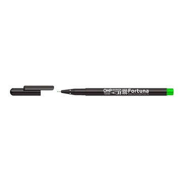 Alkoholos marker FORTUNA OHP S zöld