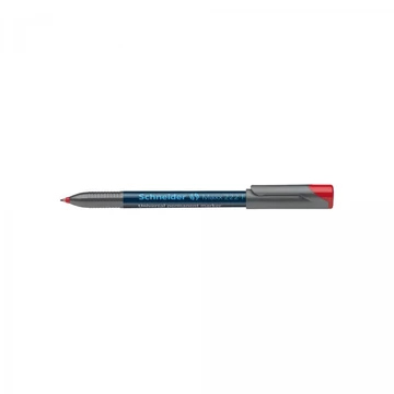 Alkoholos marker, OHP, 0,7 mm, SCHNEIDER "Maxx 222 F", piros