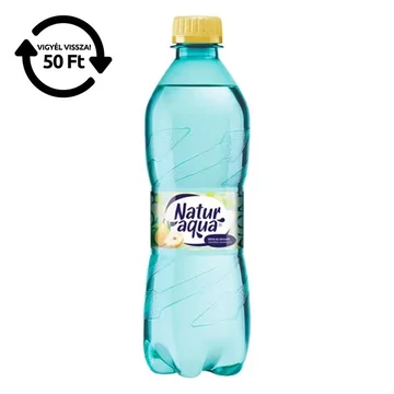 Ásványvíz, ízesített, NATUR AQUA EMOTION, 0,5 l, körte-citromfű
