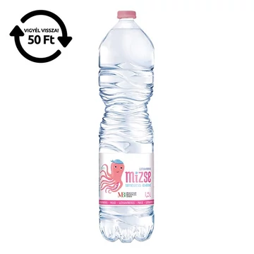 Ásványvíz szénsavmentes MIZSE 1,5L hasáb DRS