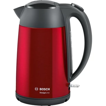 Bosch TWK3P424 DesignLine piros-fekete vízforraló