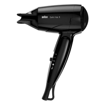 Braun HD 130 Style&amp;Go fekete utazó hajszárító