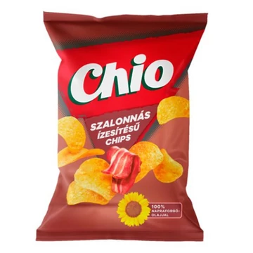 Burgonyachips CHIO Bacon szalonnás 60 g