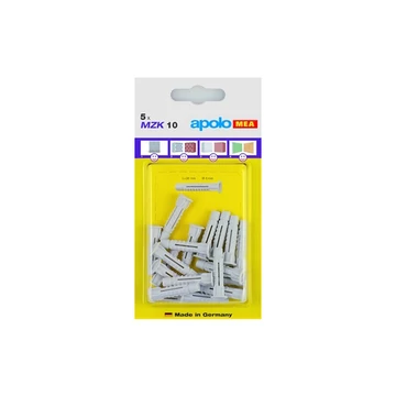 Celo MZK univerzális galléros műanyag dűbel 10x60 - 10db / bliszter
