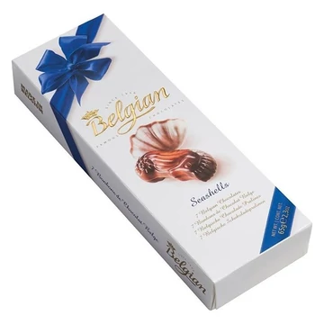 Csokoládé BELGIAN Seashells tengergyümölcse desszert 65 g