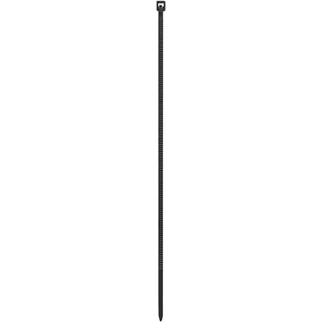 Kábelkötegelő, gyorskötöző, 2,5x150mm, DONAU "Tech", fekete