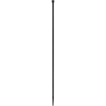 Kábelkötegelő, gyorskötöző, 4,8x300mm, DONAU "Tech", fekete