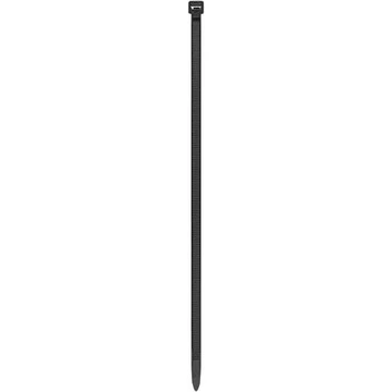 Kábelkötegelő, gyorskötöző, 7,6x300mm, DONAU "Tech", fekete