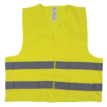 Mellény, jól láthatósági, 2XL méret, DONAU "Safety", sárga