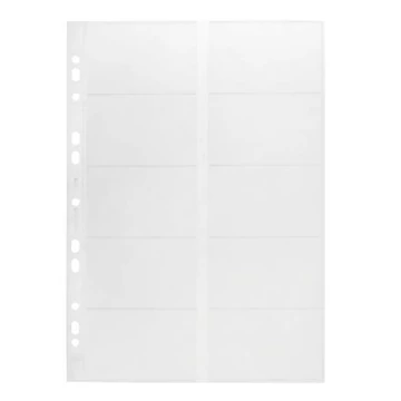 Névjegytartó betét, 10 db-os, DURABLE