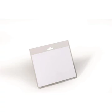 Azonosítókártya-tartó, 60x90mm, hajlékony, vízszintes, DURABLE, 20db/cs