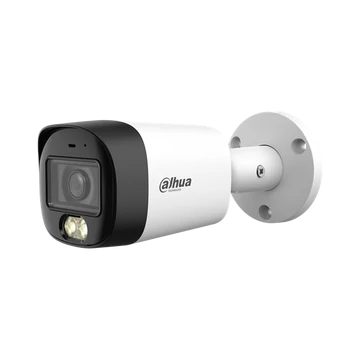 Dahua Analóg csőkamera - HAC-HFW1200RM-IL-A (Duallight, 2MP, kültéri, 2,8 mm, IR30m+LED30m, ICR, IP67, DWDR, mikrofon)