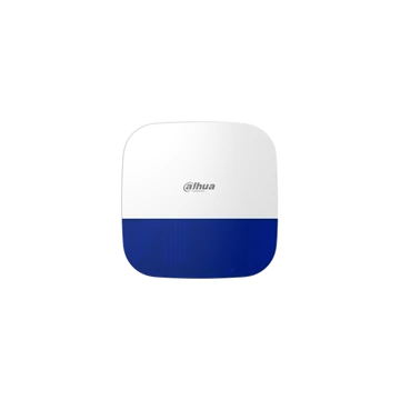 Dahua Vezeték nélküli kültéri sziréna - AirShield ARA13-W2 Kék (IP65; 110dB; LED; 868MHz, AES128, 12VDC+Akku; Mabisz)