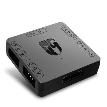 DeepCool RGB átalakító - RGB Convertor (12V alaplapi csatlakozó, 1xSATA)
