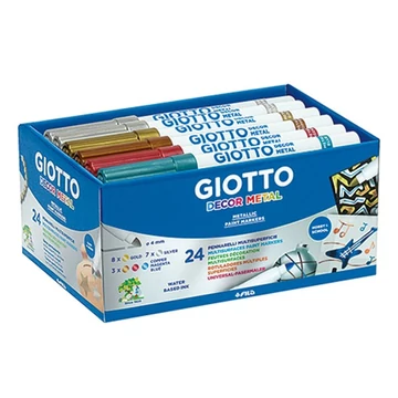 Dekorfilc GIOTTO metál 24db/doboz