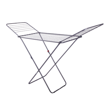 EUROGOLD STABILO 18m szétnyitható szárnyas ruhaszárító, fehér