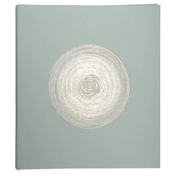 Fotóalbum, 29x32 cm, 30 lap, EXACOMPTA "Ellipse", szürkészöld