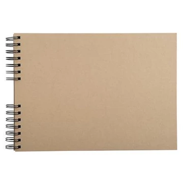 Kreatív scrapbook készlet, EXACOMPTA "Kraft"