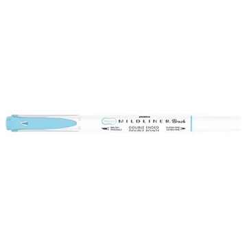 Ecsetfilc kétvégű ZEBRA Mildliner Fluorescent kék