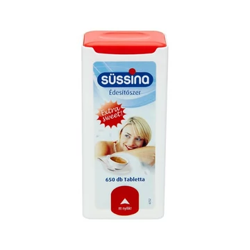 Édesítőtabletta, 650 db, SÜSSINA