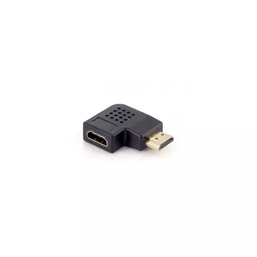 Equip Átalakító - 118910 (HDMI-HDMI átalakító anya/apa, 90 fokban hajlított)