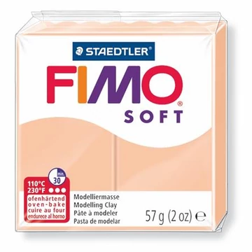 Gyurma, 57 g, égethető, FIMO "Soft", bőrszín