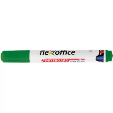 Táblamarker, 2,5mm, kúpos, FLEXOFFICE "WB03", zöld, 12db/doboz