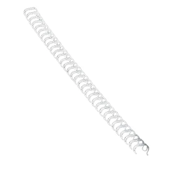 Spirál, fém, 3:1, 14mm, 101-120lap, FELLOWES, fehér, 100db/doboz