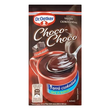 Forró csokoládé, 32 g, DR OETKER "Choco-Choco", étcsokis