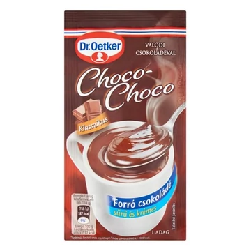 Forró csokoládé, 34 g, DR OETKER "Choco-Choco", klasszikus