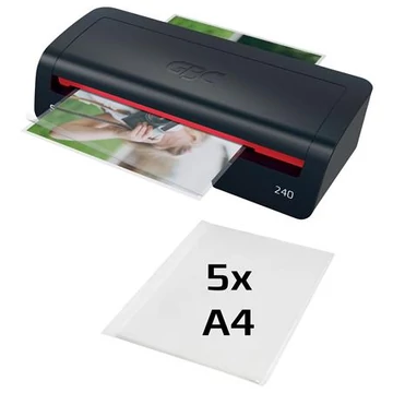 Laminálógép, A4, 75-125 mikron, GBC "240 Home Office"