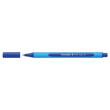 Golyóstoll, 0,7 mm, kupakos, SCHNEIDER "Slider Edge XB", kék