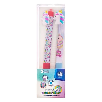 Golyóstoll ASTRA PEN radírozható pasztell unikorn 0,5 mm