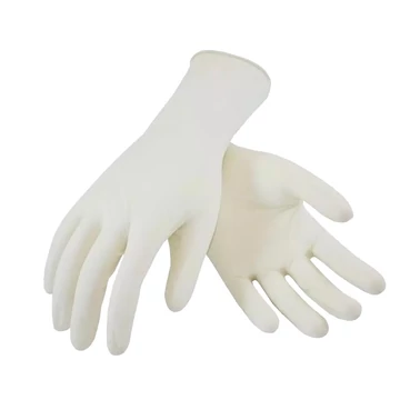 Gumikesztyű latex púderes XL 100 db/doboz, GMT Super Gloves fehér