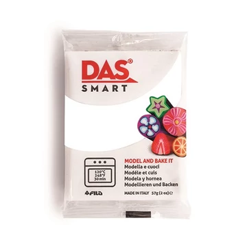 Gyurma DAS Smart süthető és modellező gyurma 57gr fehér
