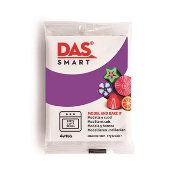 Gyurma DAS Smart süthető és modellező gyurma 57gr lila