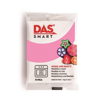 Gyurma DAS Smart süthető és modellező gyurma 57gr rózsaszín