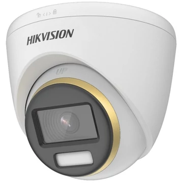 Hikvision DS-2CE72UF3T-E(3.6MM) 8 MP ColorVu THD WDR fix, fényriasztás, PoC, analóg turretkamera