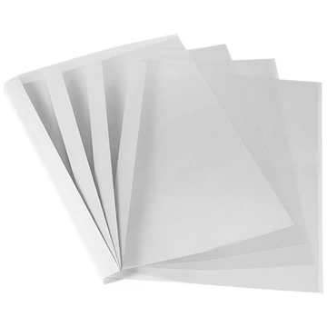 Hőkötőborító, 1,5mm, 1-10lap, A4, FELLOWES "Standard", fehér, 100db/cs