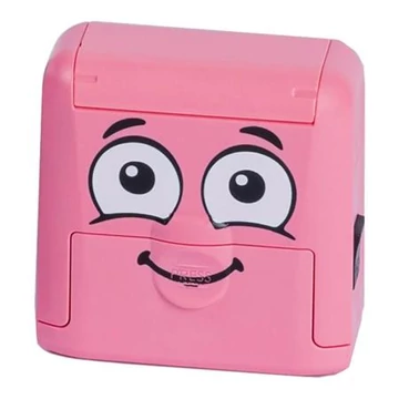 Textilbélyegző MARKY kirakós pink