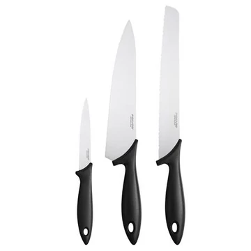 Késkészlet, kezdő, 3 darabos, FISKARS "Essential"