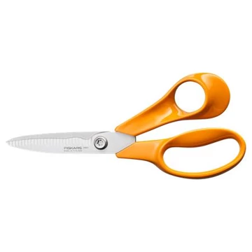 Olló, konyhai, 18 cm FISKARS "Classic", narancssárga