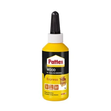 Ragasztó, folyékony, 75 g, HENKEL "Pattex Palma Fa Expressz"